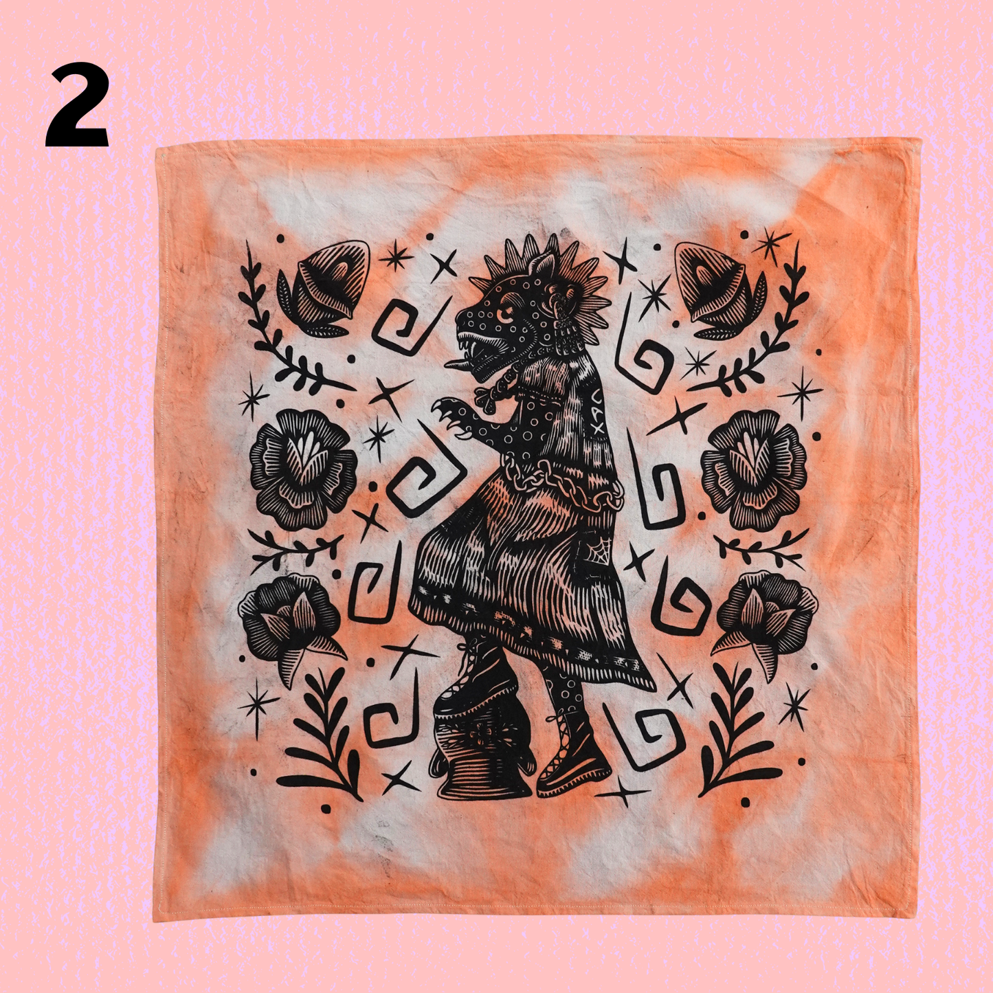 Punk Jaguar Bandana Sale price